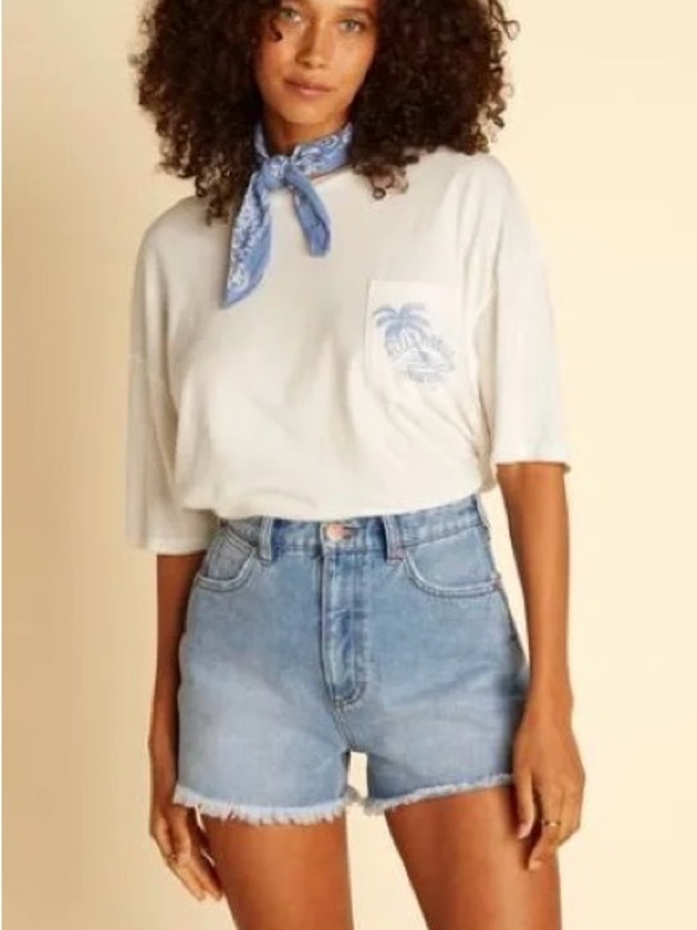 Billabong x Wrangler Denim Cut-off Shorts